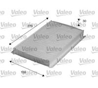 Filtro abitacolo Filtro particellare 715518 VALEO per LAND ROVER DISCOVERY IV