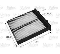 Filtro abitacolo Filtro particellare 715652 VALEO per SUZUKI SX4 SX4 Tre volumi