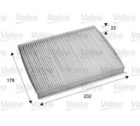 Filtro abitacolo Filtro particellare 715686 VALEO per FIAT LANCIA