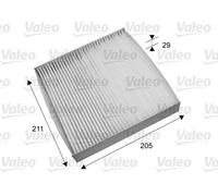 Filtro abitacolo Filtro particellare 715692 VALEO per HONDA JAZZ III INSIGHT e