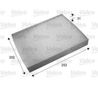 Filtro abitacolo Filtro particellare 715697 VALEO per HYUNDAI ix55