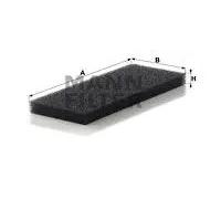 MANN-FILTER CU 3001 Filtro abitacolo