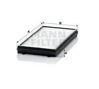 MANN-FILTER CU 3124-2 Filtro aria cabina (set da 2) - per Autovetture + veicoli commeriali