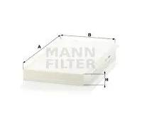 Filtro cabina MANN-FILTER CU 3139