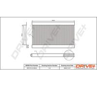 Filtro abitacolo Filtro particellare DP1110.12.0014 Drve+ per FORD FOCUS I