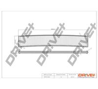 Filtro abitacolo Filtro particellare DP1110.12.0023 Drve+ per BMW ALPINA