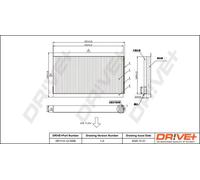 Filtro abitacolo Filtro particellare DP1110.12.0068 Drve+ per ALPINA BMW