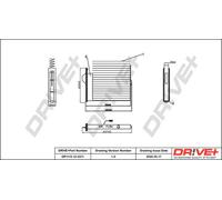 Filtro abitacolo Filtro particellare DP1110.12.0371 Drve+ per NISSAN