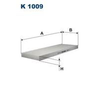 Filtro cabina FILTRON K1009