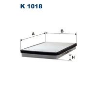Filtro abitacolo Filtro particellare K 1018 FILTRON per PEUGEOT 405 I 405 II