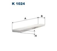 Filtro cabina FILTRON K1024