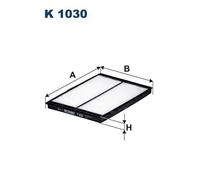 Filtro abitacolo Filtro particellare K 1030 FILTRON per RENAULT MEGANE I
