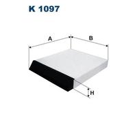 Filtro cabina FILTRON K1097