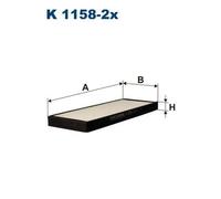 Filtron Daewoo Tacuma K1158-2X