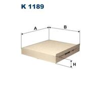 Filtro cabina FILTRON K1189