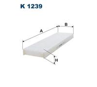 Filtron Filtro abitacolo K1239 – Filtro antiparticolato per MINI R56/R57