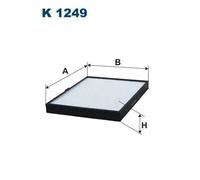 Filtro cabina FILTRON K1249