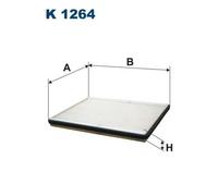 Filtro cabina FILTRON K1264