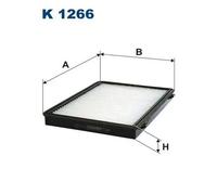 Filtro abitacolo Filtro particellare K 1266 FILTRON per OPEL CHEVROLET