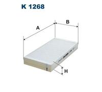 Filtro cabina FILTRON K1268