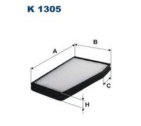 Filtro abitacolo Filtro particellare K 1305 FILTRON per DAEWOO CHEVROLET