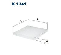 Filtro abitacolo Filtro particellare K 1341 FILTRON per MITSUBISHI HYUNDAI