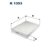 Filtro cabina FILTRON K1353