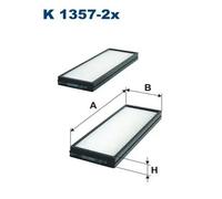 Filtro cabina FILTRON K1357-2x