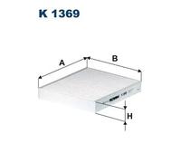 Filtro cabina FILTRON K1369