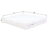 Filtro abitacolo Filtro particellare LA 1138 MAHLE per FORD FORD USA VW