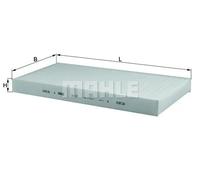 Filtro abitacolo Filtro particellare LA 117 MAHLE per CADILLAC SAAB OPEL FIAT