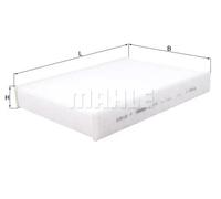 Filtro cabina KNECHT LA 1173