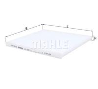 Filtro abitacolo Filtro particellare LA 1202 MAHLE per KIA RIO III