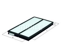 Filtro abitacolo Filtro particellare LA 121 MAHLE per MERCEDES-BENZ VITO Autobus