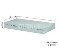 Filtro cabina KNECHT LA 122/S