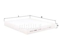 Filtro abitacolo Filtro particellare LA 1399 KNECHT per TOYOTA KIA