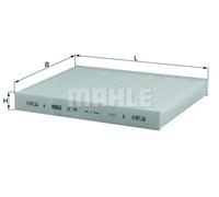 Filtro Aria Interno Compatibile con Fiat Doblo 119 223 Idea 350 Van Punto 188 Lancia Musa Ypsilon 843 UAZ Hunter 31519 1999-> di Ricambi Auto Gocht