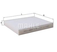 Filtro abitacolo Filtro particellare LA 1506 MAHLE per TOYOTA LEXUS MAZDA
