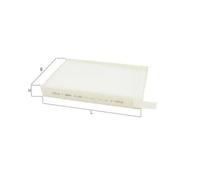 Filtro abitacolo Filtro particellare LA 1595 KNECHT
