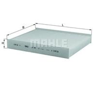 Filtro Aria Abitacolo Mahle LA 169 per Ford