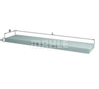 Filtro cabina KNECHT LA 226