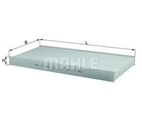 Filtro cabina KNECHT LA 252