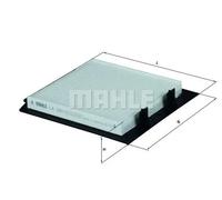 Filtro abitacolo Filtro particellare LA 288 MAHLE per LAND ROVER RANGE ROVER II