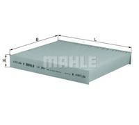 Filtro cabina KNECHT LA 345