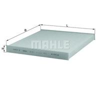 Filtro cabina KNECHT LA 411