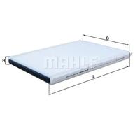 Filtro abitacolo Filtro particellare LA 441 KNECHT per KIA HYUNDAI