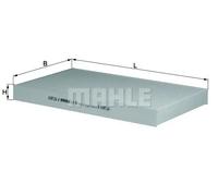 Filtro abitacolo Filtro particellare LA 46 KNECHT per AUDI 100 C4 Tre volumi