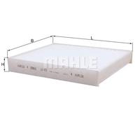 Filtro cabina MAHLE KNECHT LA 472