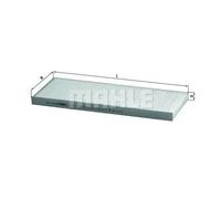Filtro abitacolo Filtro particellare LA 49 MAHLE per OPEL VECTRA B Hatchback