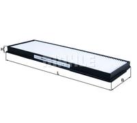 MAHLE ORIGINAL LA 502 Filtro abitacolo